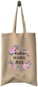 Gadżety dla niej i dla niego - Torba Bawełniana na Dzień Mamy Kochana Mama (Imię) - miniaturka - grafika 1