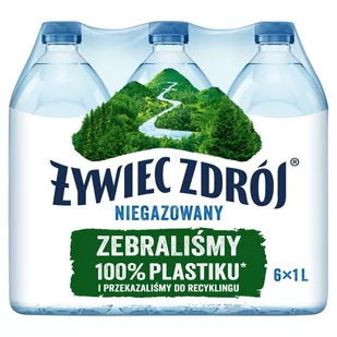 Żywiec Zdrój Niegazowany Woda źródlana 6 x 1 l - Woda - miniaturka - grafika 1