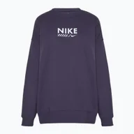 Sport OUTLET - Bluza damska Nike Sportswear Oversized Crew-Neck dark raisin WYSYŁKA W 24H 30 DNI NA ZWROT - miniaturka - grafika 1