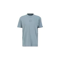 Koszulki męskie - ALPHA INDUSTRIES Label T HC Koszulka męska, 134-greyblue, XXL - miniaturka - grafika 1