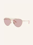 Okulary przeciwsłoneczne - Jimmy Choo Okulary Przeciwsłoneczne jc4002b Z Ozdobnymi Kamykami gold - miniaturka - grafika 1