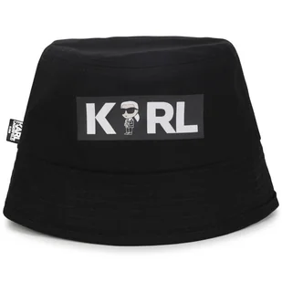 Kapelusz Karl Lagerfeld Kids Z21036 Czarny - Czapki dla dzieci - miniaturka - grafika 1
