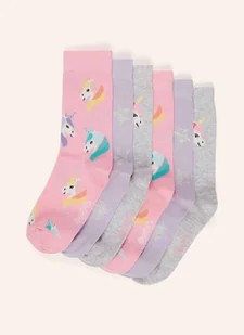 Ewers Collection Skarpety, 6 Par pink - ewers COLLECTION - Skarpetki dla dzieci - miniaturka - grafika 1