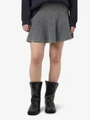 Spódnice - Noisy may Spódnica dzianinowa w kolorze szarym - miniaturka - grafika 1