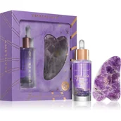 Serum do twarzy - Crystallove Serum do twarzy z ametysem 30ml + Płytka do masażu gua sha - miniaturka - grafika 1