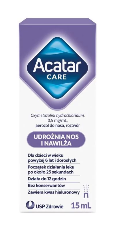 Acatar Care aerozol do nosa 15 ml