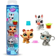 Figurki dla dzieci - Littlest Pet Shop 3-pak Zwierzątek Zoo Pets - figurka - miniaturka - grafika 1