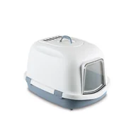 Kuwety dla kotów - Toaleta JUMBO z filtrem 55 x 71 x 46,5 cm niebieska ZOLUX - miniaturka - grafika 1