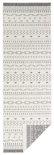 Szaro-kremowy chodnik odpowiedni na zewnątrz NORTHRUGS Kuba, 250x80 cm - Dywany zewnętrzne - miniaturka - grafika 1