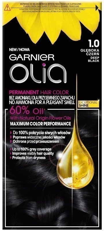 Garnier Olia 1.0 Głęboka czerń