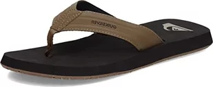 Quiksilver Aqyl100048, sandały męskie z otwartym palcem, Beżowy Tan Solid, 42 EU - Sandały męskie - miniaturka - grafika 1