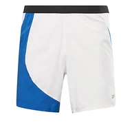 Spodenki damskie - Reebok Męskie szorty do biegania, białe, XS, biały, XS - miniaturka - grafika 1