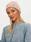 Czapki damskie - Guess Czapka AW5198 POL01 Różowy - miniaturka - grafika 1