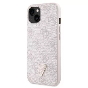 Guess GUHCP14XP4TDSCPP iPhone 14 Pro Max 6.7" różowy/pink hardcase Crossbody 4G Metal Logo - Etui i futerały do telefonów - miniaturka - grafika 2
