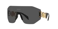 Okulary przeciwsłoneczne - Versace 0VE2258 45 100287 Okulary przeciwsłoneczne, Unisex-Dorosły, Wielobarwny (Multicolor), Jeden rozmiar - miniaturka - grafika 1