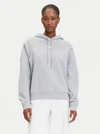 Bluzy damskie - BOSS Bluza C_Ehoody 50547572 Szary Oversize - miniaturka - grafika 1