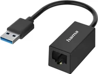 Adaptery i przejściówki - Adapteris Hama USB-A -> LAN 00300024 - miniaturka - grafika 1