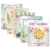 Książki edukacyjne - Pakiet Smaczna Banda: Wzorowe Jajo, Niesforne Ziarenko, Bystre Ciastko, Skwaszone Winogrono, Fajny Cieciorek - miniaturka - grafika 1