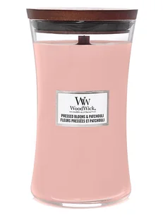 WoodWick Świeca zapachowa "Pressed Blooms & Patchouli" - 609,5 g - Świece - miniaturka - grafika 1