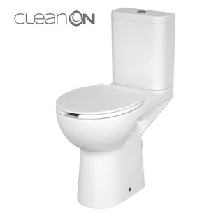 Cersanit Etiuda 37,5x67,5x86,5 cm biała K11-0221 - Kompakty WC - miniaturka - grafika 1