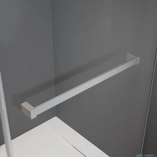 Radaway Modo SL II Brushed Nickel kabina Walk-in 85x200 prawa szczotkowany nikiel 10319085-91-01R - Kabiny prysznicowe - miniaturka - grafika 5