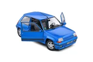 Samochody i pojazdy dla dzieci - Solido Renault 5 Gt Turbo Mk2 1989 Blue 1:18 1810003 - miniaturka - grafika 1