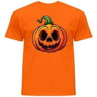 Koszulki męskie - KOSZULKA NA HALLOWEEN DYNIA NA IMPREZĘ JESIENNA KOSZULKA Z DYNIĄ XL - miniaturka - grafika 1