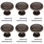Zawiasy, okucia i inne akcesoria - Uchwyty meblowe ze stopu cynku, kolor antycznego brązu - miniaturka - grafika 1