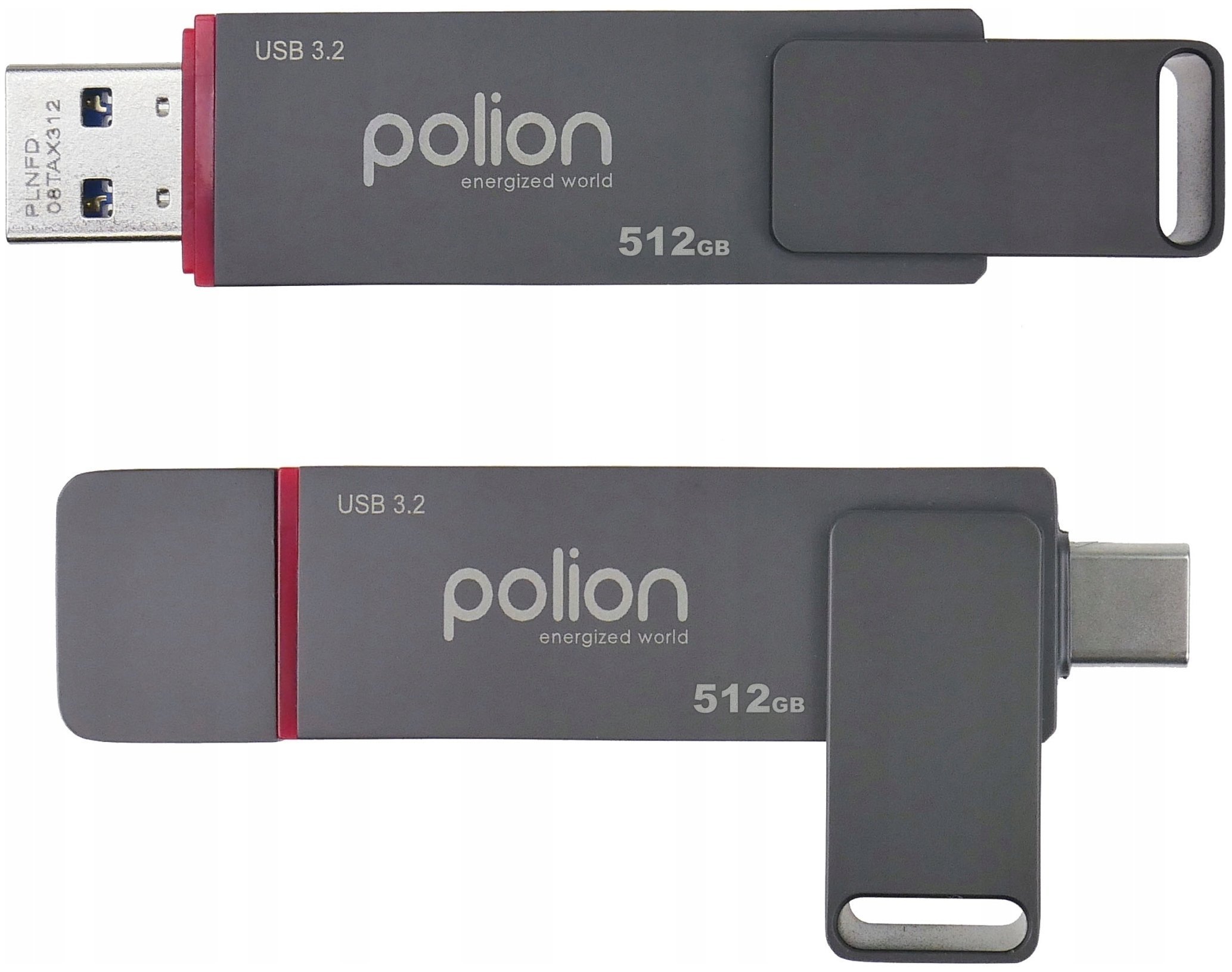 512GB USB-C USB-A ultra szybki 530/500 MB/s odczyt/zapis