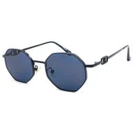 Okulary przeciwsłoneczne - Damskie okulary przeciwsłoneczne metalowe - miniaturka - grafika 1