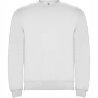 Bluzy damskie - Bluza Unisex Damska Dresowa ROLY Sweatshirt Clasica SU1070 WHITE XL - miniaturka - grafika 1