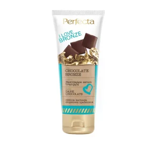 Perfecta Chocolate Bronze, nawilżające serum brązujące Dark Chocolate 200.0 ml - Serum do twarzy - miniaturka - grafika 1