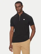 Koszulki męskie - KARL LAGERFELD Polo 745020 552221 Czarny Regular Fit - miniaturka - grafika 1