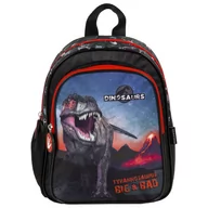 Plecaki szkolne i tornistry - Plecak dziecięcy Dinozaur - ciemnozielony - miniaturka - grafika 1