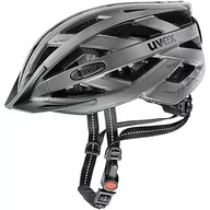 Kaski rowerowe - UVEX Uvex City I-Vo Kask Rowerowy, Szary Matowy (Dark Silver Mat), Obwód Głowy 5257 Cm, 4104190215 - miniaturka - grafika 1