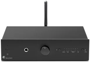 Pro-Ject STEREO BOX E - Minimalistyczny wzmacniacz zintegrowany - Czarny - Wzmacniacze - miniaturka - grafika 1