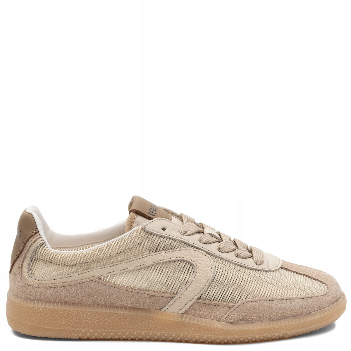 Verbenas Skórzane Półbuty Sneakersy Damskie Beżowe 9802451068CRU r.37