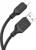 Kable USB - HOCO kabel USB A do Lightning 2,4A X90 1 m czarny - miniaturka - grafika 1