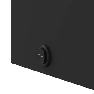 Szafka łazienkowa z lustrem i LED, łukowa, czarna, 42x13x70 cm Lumarko! - Toaletki - miniaturka - grafika 12