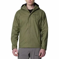 Kurtki męskie - Męska kurtka przeciwdeszczowa Columbia Watertight II Jacket stone green - L - miniaturka - grafika 1