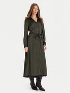 Sukienki - ONLY Sukienka koszulowa Mika 15361725 Zielony Regular Fit - miniaturka - grafika 1