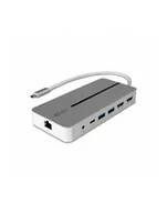 Części i akcesoria do laptopów - Lindy DST-Mx Duo, docking station (2x 4K HDMI, PD 3.0 100W, USB 3.2 Gen 1, Gigabit Ethernet, Audio) - miniaturka - grafika 1