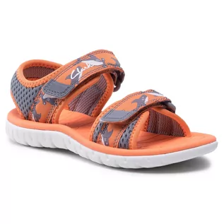 Buty dla chłopców - Sandały Clarks - Surfing Tide K 261563577 Orange Textile - grafika 1