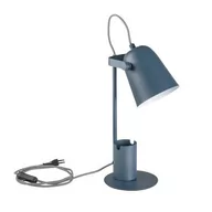 Lampy stojące - Lampka biurkowa niebieski RAIBO - miniaturka - grafika 1