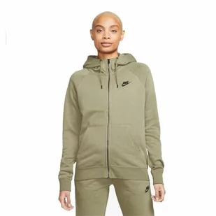Nike Damska kurtka sportowa Essentials Khaki, rozmiar L - Kurtki damskie - miniaturka - grafika 1