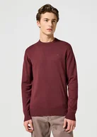 Bluzy męskie - Męska bluza nierozpinana Wrangler KNIT SWEATER L - miniaturka - grafika 1