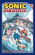 Komiksy dla dzieci - Bitwa o Anielską Wyspę. Część 1. Sonic the Hedgehog. Tom 5 - miniaturka - grafika 1