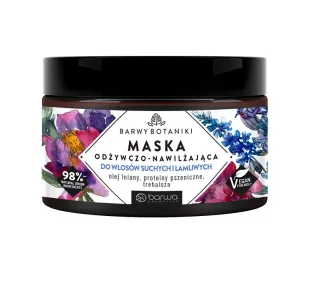 Barwa Barwy Botaniki Maska odżywczo-nawilżająca 220 ml - Maski do włosów - miniaturka - grafika 1