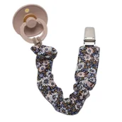 Akcesoria do smoczków - Zawieszka do smoczka Boho Flo Blue, Pom Pom - miniaturka - grafika 1