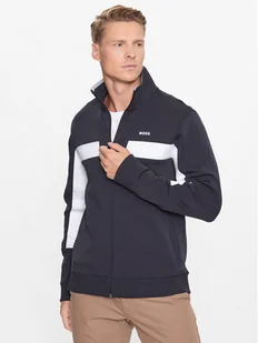 Boss Bluza 50493470 Granatowy Regular Fit - Bluzy męskie - miniaturka - grafika 1